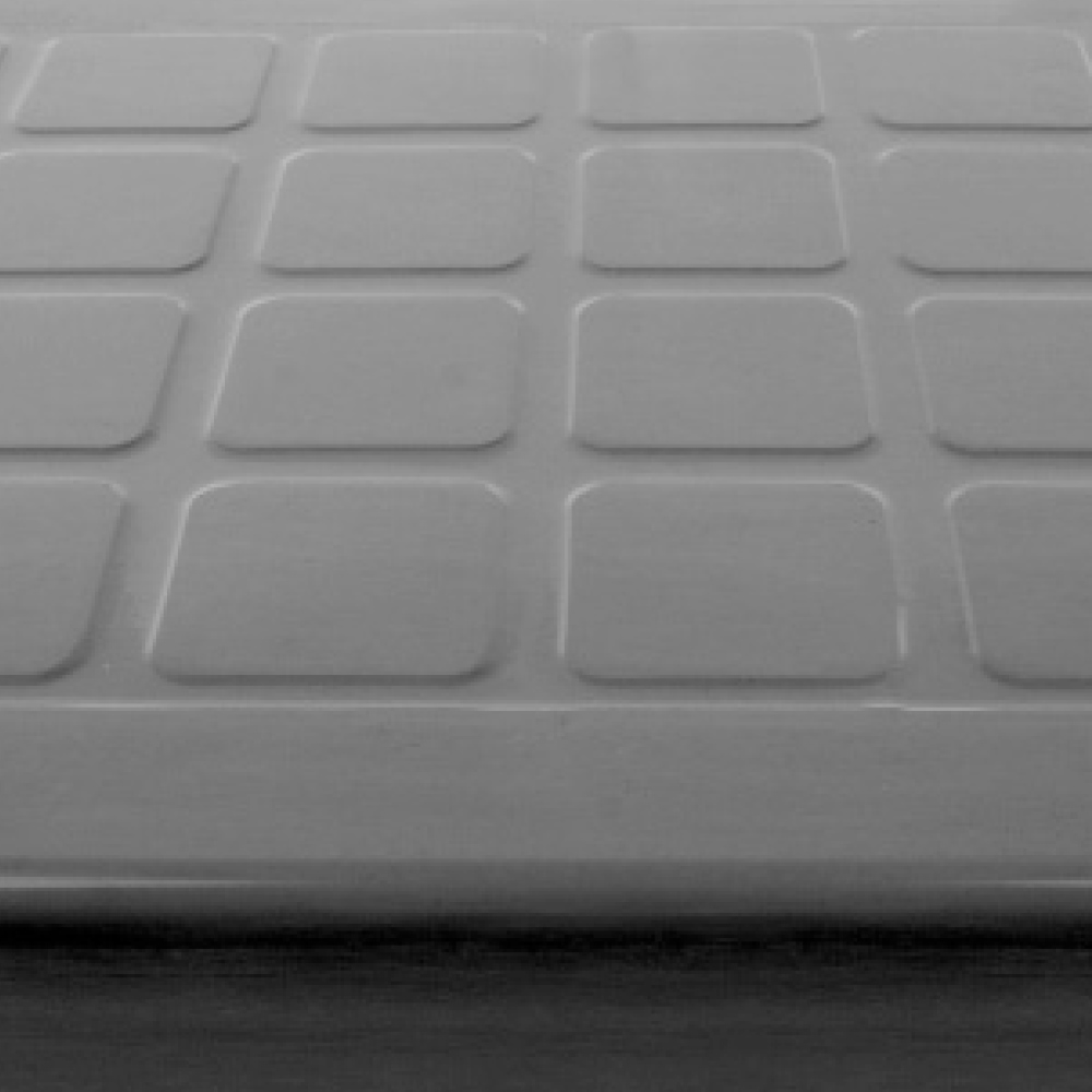 Raised Square Rubber Stair Treads
