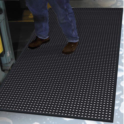 Wet Step Slip-Resistant Anti-Fatigue Mat - FloorMatShop - Commercial Floor  Matting & Custom Logo Mats