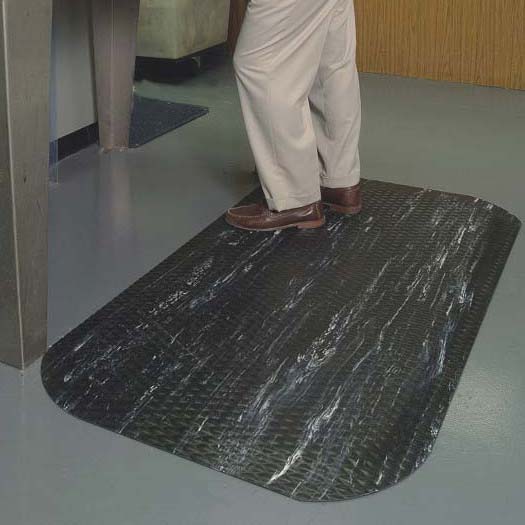 Hog Heaven Marble Top Anti Fatigue Mat by Commercial Mats and Rubber.com