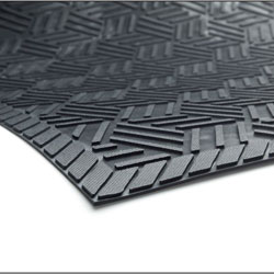 Commercial entrance mat - NOVOMAT® SLIMM - EMAC - aluminum / rubber /  non-slip